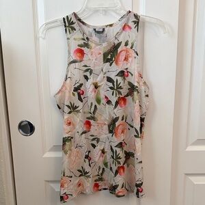 Oiselle Passport Tank - 4 - floral print